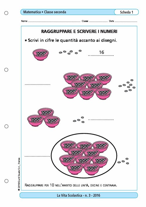 Raggruppare e scrivere i numeri | Giunti Scuola