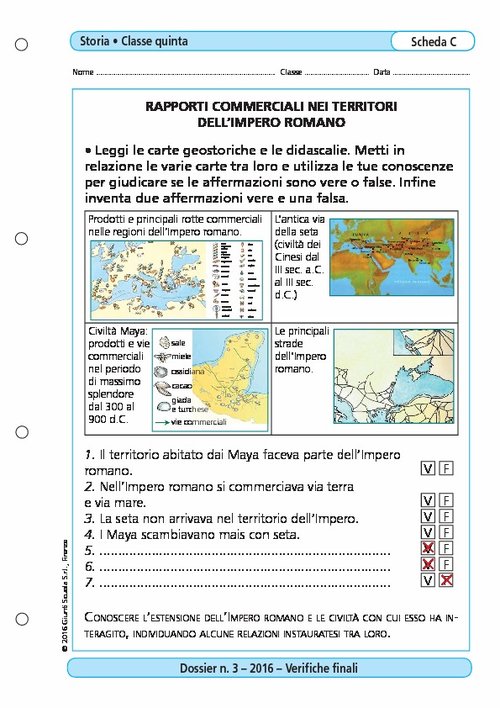 Rapporti commerciali nei territori dell'Impero romano | Giunti Scuola Rapporti commerciali nei territori dell'Impero romano | Giunti Scuola