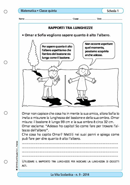 Rapporti tra lunghezze | Giunti Scuola Rapporti tra lunghezze | Giunti Scuola