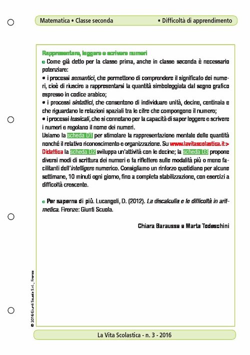 Rappresentare, leggere e scrivere numeri | Giunti Scuola Rappresentare, leggere e scrivere numeri | Giunti Scuola