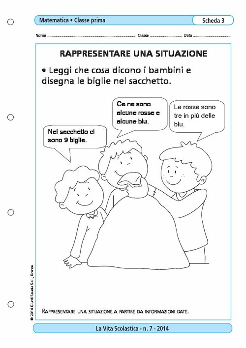 Rappresentare una situazione | Giunti Scuola Rappresentare una situazione | Giunti Scuola