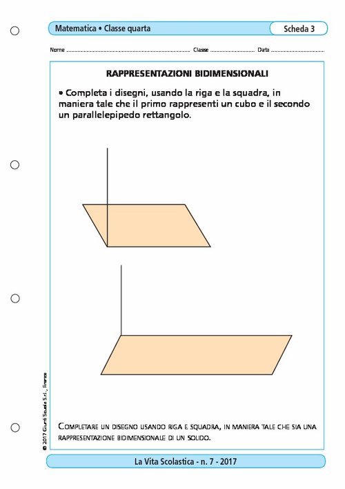 Rappresentazioni bidimensionali | Giunti Scuola Rappresentazioni bidimensionali | Giunti Scuola