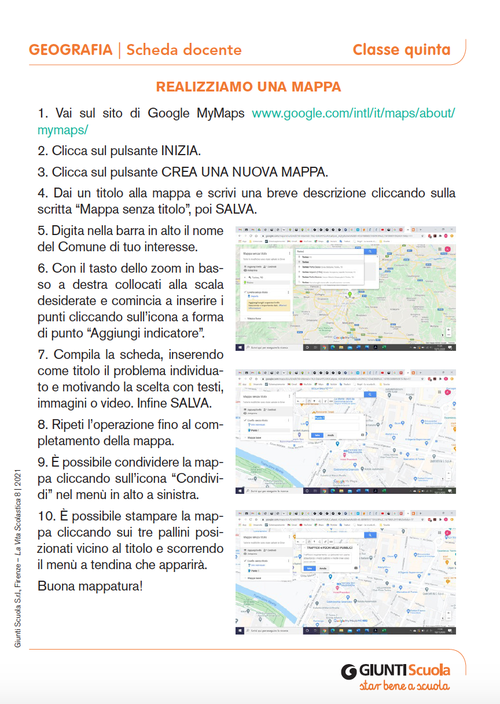 Realizziamo una mappa | Giunti Scuola