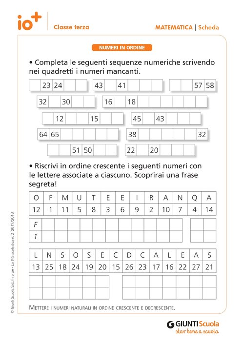 Recupero e Ripasso 3A - Matematica | Giunti Scuola