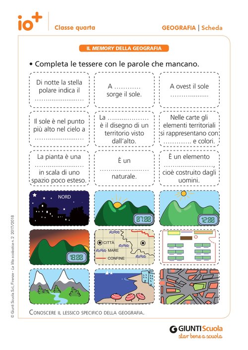 Recupero e Ripasso 4A - Geografia | Giunti Scuola Recupero e Ripasso 4A - Geografia | Giunti Scuola