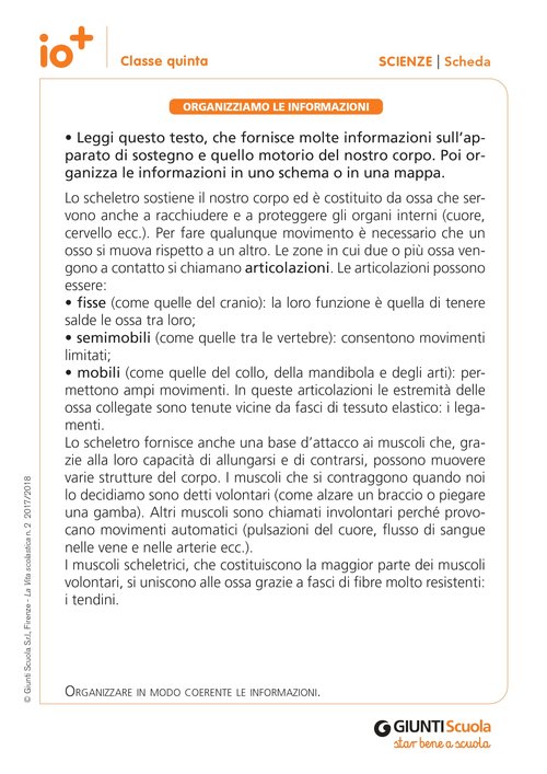 Recupero e Ripasso 5A - Scienze | Giunti Scuola Recupero e Ripasso 5A - Scienze | Giunti Scuola