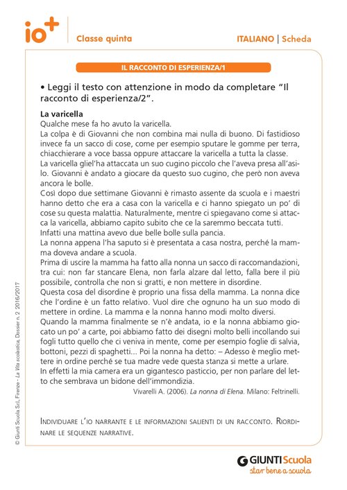 Recupero e Ripasso 5B - Italiano | Giunti Scuola Recupero e Ripasso 5B - Italiano | Giunti Scuola