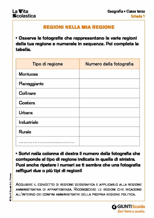 Regioni nella mia regione | Giunti Scuola Regioni nella mia regione | Giunti Scuola