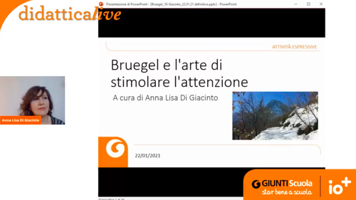 Registrazione | Bruegel e l'arte di stimolare l'attenzione | Giunti Scuola Registrazione | Bruegel e l'arte di stimolare l'attenzione | Giunti Scuola