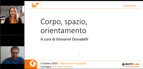 Registrazione | Corpo, spazio, orientamento | Giunti Scuola Registrazione | Corpo, spazio, orientamento | Giunti Scuola