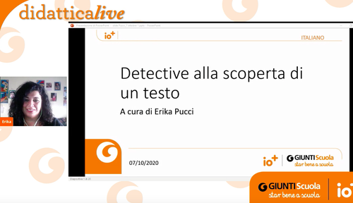 Registrazione | Detective alla scoperta di un testo | Giunti Scuola Registrazione | Detective alla scoperta di un testo | Giunti Scuola