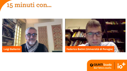 Registrazione | Federico Batini intervista Luigi Ballerini | Giunti Scuola Registrazione | Federico Batini intervista Luigi Ballerini | Giunti Scuola