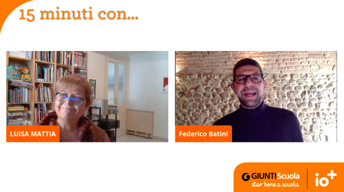 Registrazione | Federico Batini intervista Luisa Mattia | Giunti Scuola Registrazione | Federico Batini intervista Luisa Mattia | Giunti Scuola