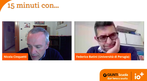 Registrazione | Federico Batini intervista Nicola Cinquetti | Giunti Scuola Registrazione | Federico Batini intervista Nicola Cinquetti | Giunti Scuola