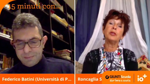 Registrazione | Federico Batini intervista Silvia Roncaglia | Giunti Scuola Registrazione | Federico Batini intervista Silvia Roncaglia | Giunti Scuola