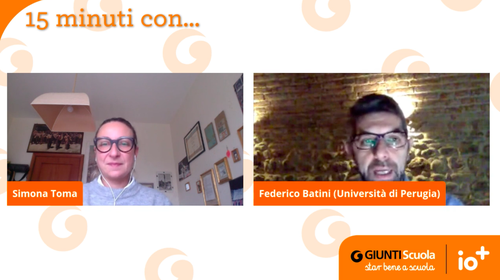 Registrazione | Federico Batini intervista Simona Toma | Giunti Scuola