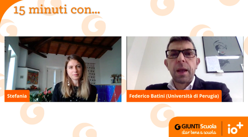 Registrazione | .Federico Batini intervista Stefania Bassi | Giunti Scuola