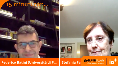 Registrazione | Federico Batini intervista Stefania Fabri | Giunti Scuola Registrazione | Federico Batini intervista Stefania Fabri | Giunti Scuola