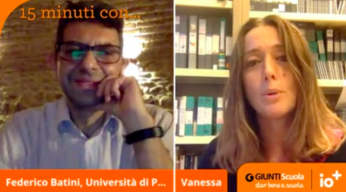 Registrazione | Federico Batini intervista Vanessa Roghi | Giunti Scuola Registrazione | Federico Batini intervista Vanessa Roghi | Giunti Scuola