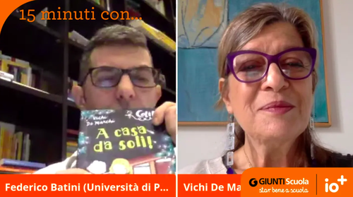 Registrazione | Federico Batini intervista Vichi de Marchi | Giunti Scuola Registrazione | Federico Batini intervista Vichi de Marchi | Giunti Scuola