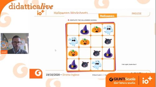 Registrazione | Halloween Worksheets | Giunti Scuola