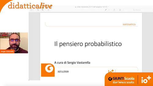 Registrazione | Il pensiero probabilistico | Giunti Scuola Registrazione | Il pensiero probabilistico | Giunti Scuola