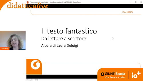 Registrazione | Il testo fantastico: da lettore a scrittore | Giunti Scuola Registrazione | Il testo fantastico: da lettore a scrittore | Giunti Scuola