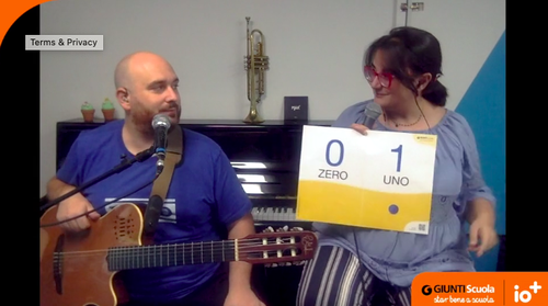 Registrazione | L'Alfabetiere musicale - I numeri | Giunti Scuola Registrazione | L'Alfabetiere musicale - I numeri | Giunti Scuola