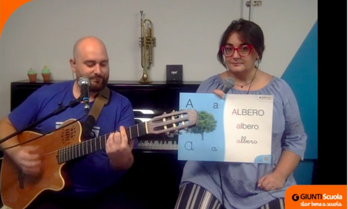 Registrazione | L'Alfabetiere musicale - Le lettere | Giunti Scuola