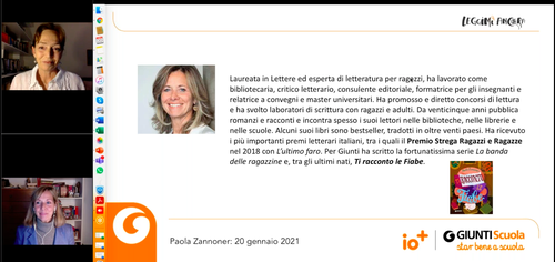 Registrazione | Leggimi ancora 2° webinar con Paola Zannoner | Giunti Scuola Registrazione | Leggimi ancora 2° webinar con Paola Zannoner | Giunti Scuola
