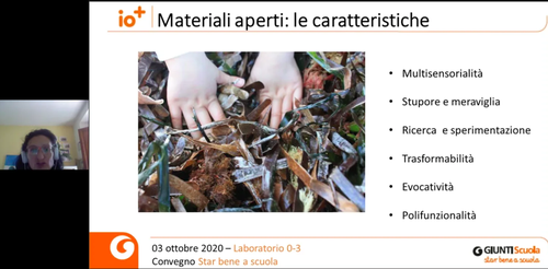 Registrazione | Materiali naturali per apprendere in modo autonomo e divergente | Giunti Scuola Registrazione | Materiali naturali per apprendere in modo autonomo e divergente | Giunti Scuola