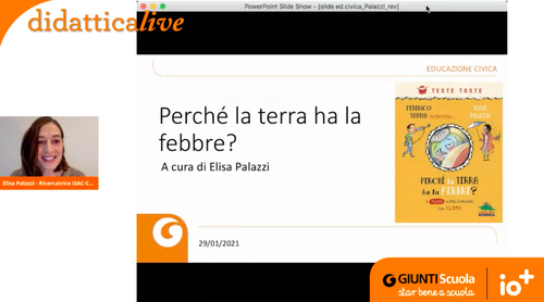 Registrazione | Perché la terra ha la febbre? | Giunti Scuola Registrazione | Perché la terra ha la febbre? | Giunti Scuola