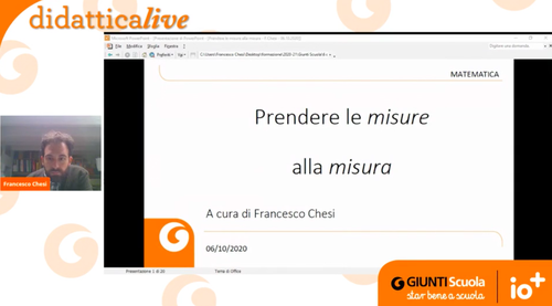 Registrazione | Prendere le misure alla misura | Giunti Scuola Registrazione | Prendere le misure alla misura | Giunti Scuola