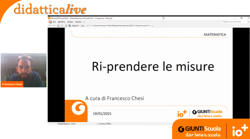 Registrazione | Ri-prendere le misure | Giunti Scuola Registrazione | Ri-prendere le misure | Giunti Scuola