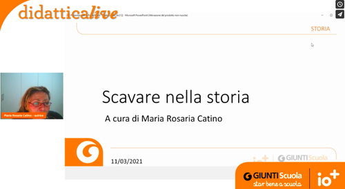 Registrazione | Scavare nella storia | Giunti Scuola Registrazione | Scavare nella storia | Giunti Scuola