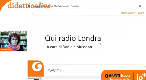 Registrazione | Viva Radio Londra | Giunti Scuola Registrazione | Viva Radio Londra | Giunti Scuola