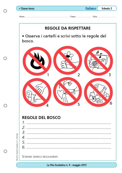 Regole da rispettare | Giunti Scuola Regole da rispettare | Giunti Scuola