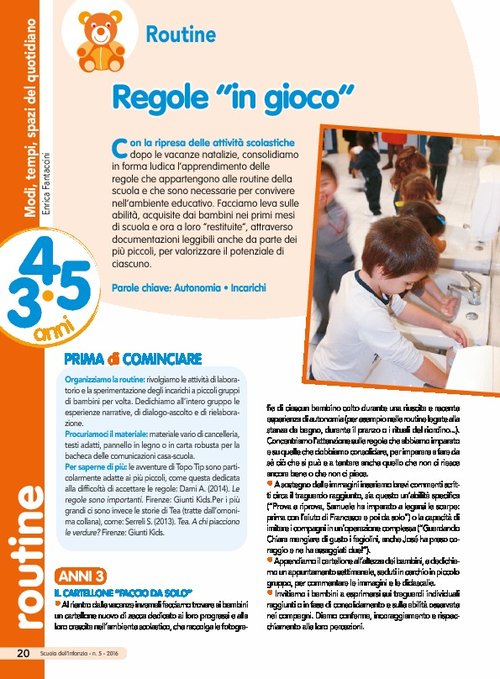Regole "in gioco" | Giunti Scuola Regole "in gioco" | Giunti Scuola
