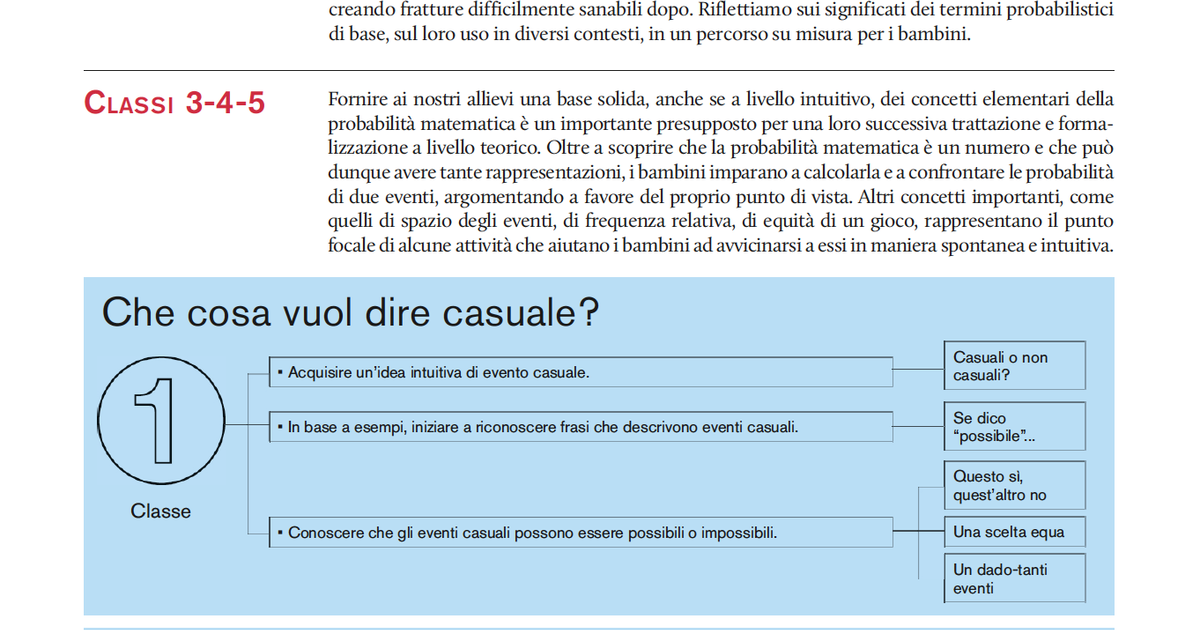 Relazioni, dati e previsioni | Giunti Scuola