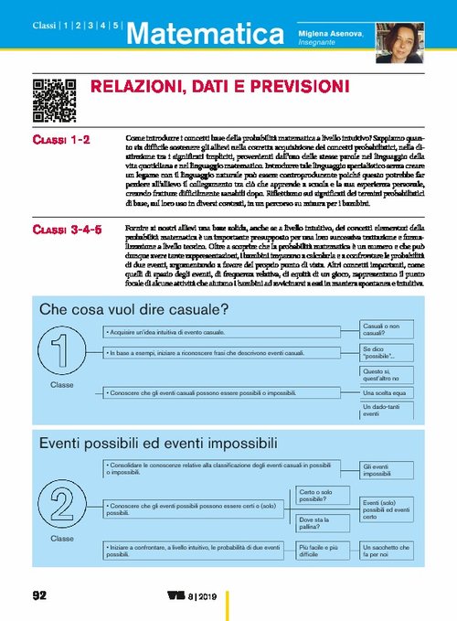 Relazioni, dati e previsioni | Giunti Scuola Relazioni, dati e previsioni | Giunti Scuola