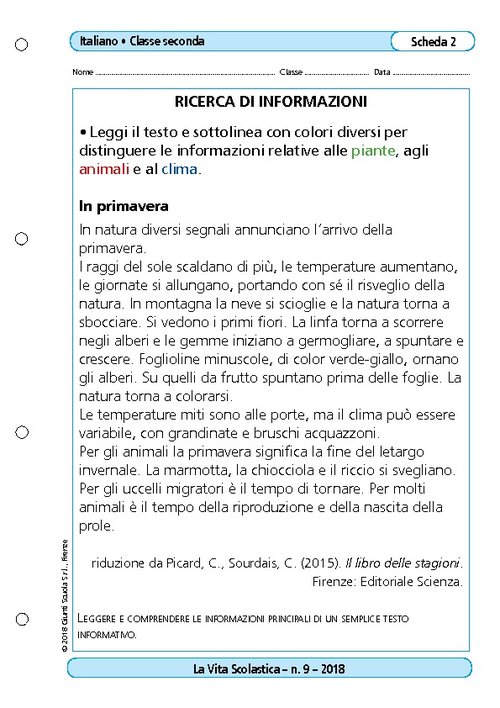 Ricerca di informazioni | Giunti Scuola Ricerca di informazioni | Giunti Scuola