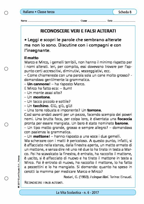 Riconoscere veri e falsi alterati | Giunti Scuola Riconoscere veri e falsi alterati | Giunti Scuola