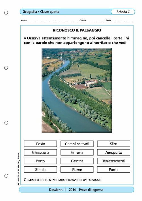Riconosco il paesaggio | Giunti Scuola Riconosco il paesaggio | Giunti Scuola