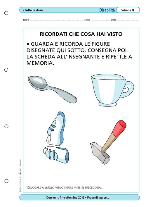 Ricordati che cosa hai visto | Giunti Scuola Ricordati che cosa hai visto | Giunti Scuola