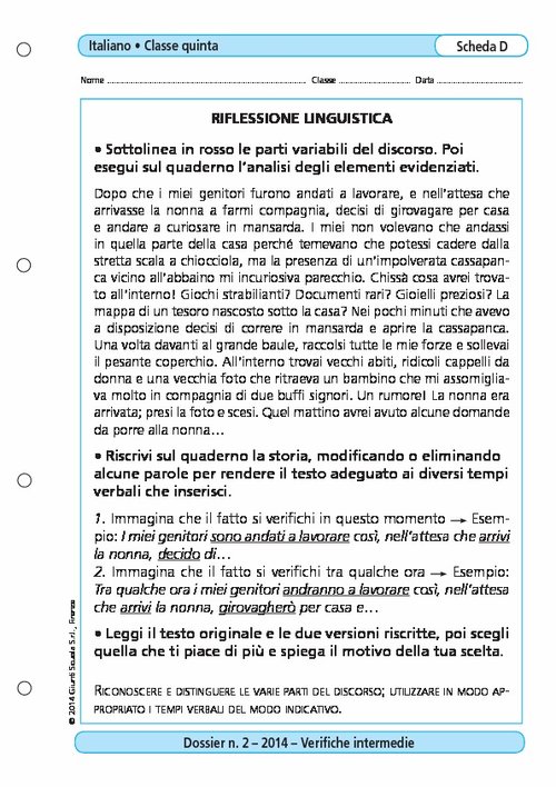 Riflessione linguistica | Giunti Scuola Riflessione linguistica | Giunti Scuola