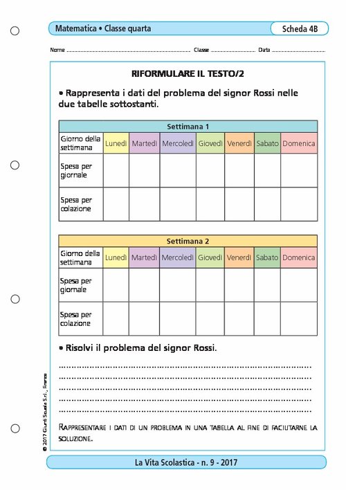 Riformulare il testo/2 | Giunti Scuola Riformulare il testo/2 | Giunti Scuola