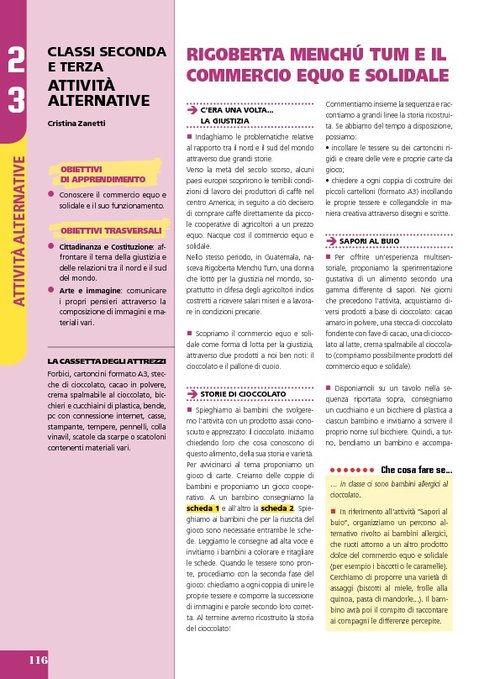 Rigoberta Menchú Tum e il commercio equo e solidale | Giunti Scuola Rigoberta Menchú Tum e il commercio equo e solidale | Giunti Scuola