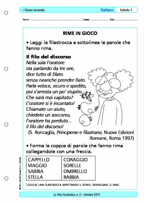 Rime in gioco | Giunti Scuola Rime in gioco | Giunti Scuola