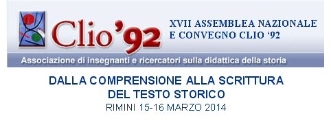 Rimini - XVII Assemblea nazionale e convegno di Clio '92 | Giunti Scuola Rimini - XVII Assemblea nazionale e convegno di Clio '92 | Giunti Scuola