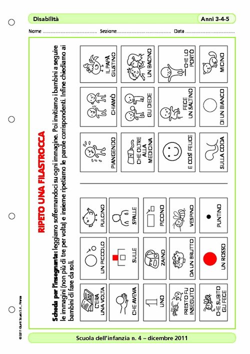 Ripeto una filastrocca | Giunti Scuola Ripeto una filastrocca | Giunti Scuola